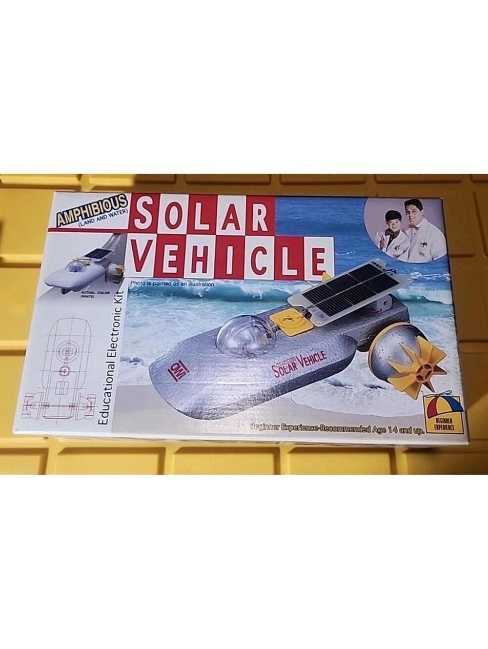 Elenco Amphibious Land Water Solar Vehicle Educational Electronic Kit New